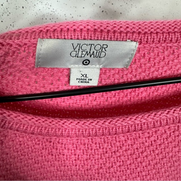 Victora Glemaud For Target Color Block Knit Crewneck Sweater Size XL - Picture 6 of 7